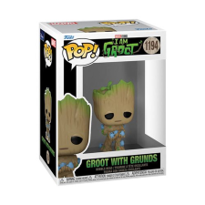 Funko POP! Marvel: I am Groot - Groot w/Grunds figura #1194 játékfigura