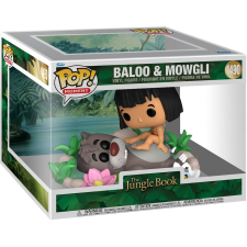 Funko POP! Moment: The Jungle Book - Baloo & Mowgli figura #1490 játékfigura