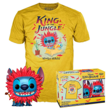 Funko POP! & Tee: Stitch Costume - Simba figura és póló (L) játékfigura