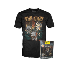 Funko Tee: Star Wars - Ewok póló (M) játékfigura