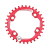 Funn Solo NW 96 4 furatos aszimmetrikus lánctányér [piros, 32] kerékpáros