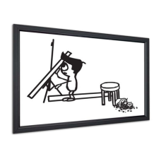 Funscreen Matt White Frame Screen 200x112 cm Format 16:9 vetítővászon