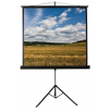 Funscreen matt white tripod 180x180 cm format 1:1 fekete fun10.110.180.r