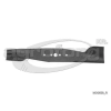  Fűnyíró kés Flymo Norlet 51 476mm, 16.2mm, 5 furatos, utángyártott