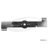  Fűnyíró kés MTD 48P, 48SP, GE48-5 476mm, 4 ágú csillag, 3 furatos utángyártott