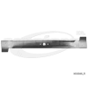  Fűnyíró kés MTD JA155, MTR200 760mm, 6 ágú csillag, 3 furatos utángyártott