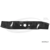  Fűnyíró kés Yard-Mann YM8200 376mm, 6 ágú csillag, 3 furatos utángyártott