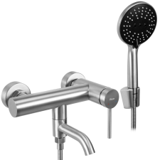 Fürdőkád csaptelep Clif Brush Nickel csaptelep