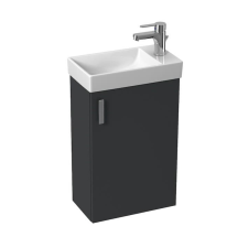  Fürdőszoba szekrény mosdóval Jika Petit 41x65,5x23 cm szürke H45J5111753011 fürdőszoba bútor