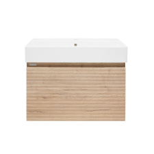  Fürdőszoba szekrény mosdóval Naturel Savona 78x43x44,8 cm tölgy halifax matrac SAVONA60DHSAT fürdőszoba bútor