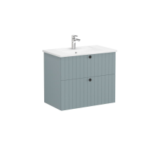  Fürdőszoba szekrény mosdóval Vitra Root 80x67x46 cm zöld szőnyeg ROOTG80GINTS fürdőszoba bútor