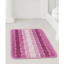  Fürdőszoba szőnyeg csíkos Pink 40x60cm lakástextília
