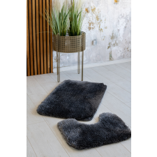 Fürdőszoba szőnyeg Lux Plüss 2 részes Antracit 50x80cm lakástextília
