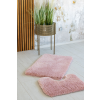  Fürdőszoba szőnyeg Lux Plüss 2 részes Púder 50x80cm