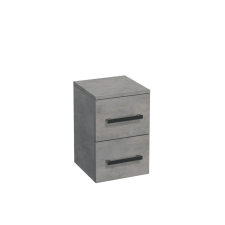Fürdőszobaszekrény alacsony Naturel Cube Way 32,5x51x33 cm beton CUBE3CHN32BE fürdőszoba bútor