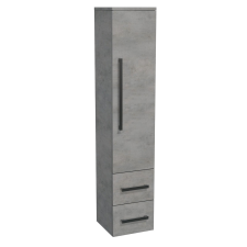Fürdőszobaszekrény magas Naturel Cube Way 35x163x33 cm beton CUBE3CHV35BE fürdőszoba bútor