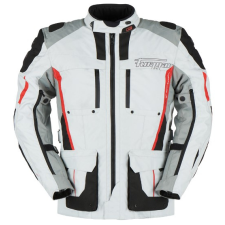 Furygan Brevent 3 az 1-ben kabát fehér-szürke-piros-fekete motoros kabát