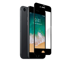 FUSION 5D Apple iPhone 7/8/SE (20/22) Edzett üveg kijelzővédő (FSN-TG5D-IPH-78SE-BK) mobiltelefon kellék