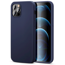 FUSION Elegance Fibre Protect Apple iPhone 13 Mini Szilikon Tok - Kék tok és táska
