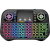 FUSION FUSI10MBK Wireless Billentyűzet + Touchpad - Angol (US) (FUSI10MBK)