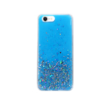 FUSION Glue Glitter Huawei P40 Lite Szilikon Tok - Mintás/Kék tok és táska