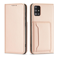 FUSION Magnet Card Samsung Galaxy A53 5G Flip Tok - Pink tok és táska