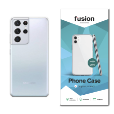 FUSION Samsung Galaxy S21 Ultra 5G Tok - Átlátszó (FUS-OS-G998-2MM) tok és táska