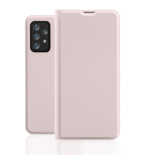FUSION Smart Soft Samsung Galaxy A13 4G Flip Tok - Világos Pink tok és táska