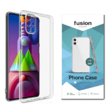 FUSION Ultra Clear Samsung Galaxy M51 Szilikon Tok - Átlátszó (FUS-OS-M515-2MM) tok és táska