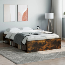 füstös tölgy színű ágykeret 120 x 200 cm ágy és ágykellék