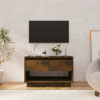  Füstös tölgy színű szerelt fa TV-szekrény 70x41x44 cm