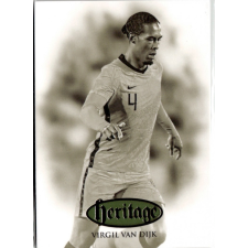Futera 2021 Futera Unique World Football HERITAGE - Gold #HG029 Virgil van Dijk 03/10 gyűjthető kártya