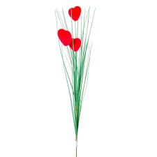 Füves ág 3 szív pickkel M63cm dekorációs kellék
