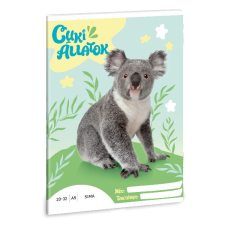 Füzet ARS UNA A/5 32 lapos sima 20-32 Cuki-Koala füzet