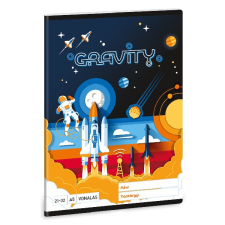 Füzet ARS UNA A/5 32 lapos vonalas 21-32 Gravity füzet