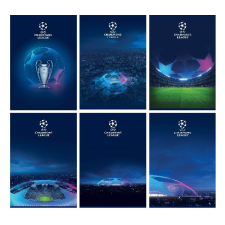Füzet CHAMPIONS LEAGUE A/5 54 lapos kockás füzet
