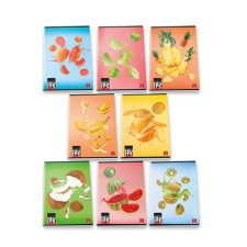 Füzet Pigna Fruits A/5 tűzött 42 lapos sima füzet