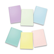 Füzet Pigna Monocromo Pastel A/4 tűzött 42 lapos kockás füzet