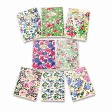  Füzet Pigna Nature Flowers A/5 tűzött 42 lapos vonalas füzet