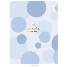  Füzet, tűzött, A5, kockás, 48 lap, SHKOLYARYK "Oh my notes", vegyes füzet