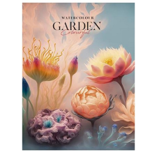 Füzet, tűzött, A5, kockás, 48 lap, SHKOLYARYK "Garden", vegyes füzet