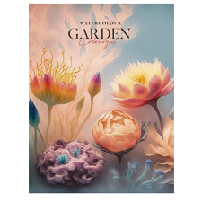Füzet, tűzött, A5, kockás, 48 lap, SHKOLYARYK "Garden", vegyes füzet
