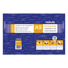  Füzetborító NEBULO A/5 öntapadós sima 10 db/csomag füzetborító