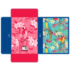  Füzetbox A4, hullámkarton, Papagáj, Nebulo füzetbox