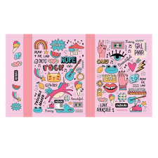  Füzetbox NEBULO A/4 Girl Power (P-FB-A4-GRLPOWER) füzetbox