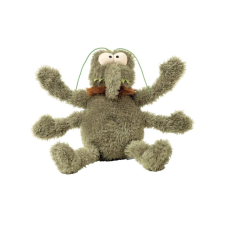  Fuzzyard Scratchy a zöld bolha csipogóval S-es játék kutyáknak