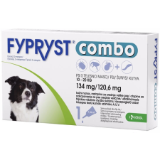  Fypryst Combo kutya 10-20 kg – 3 db élősködő elleni készítmény kutyáknak