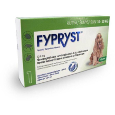 Fypryst - KRKA FYPRYST Spot On M 10-20kg-os Kutyáknak 1.34ml 3x élősködő elleni készítmény kutyáknak