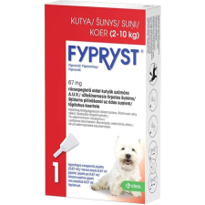 Fypryst rácsepegtető oldat kutyáknak (2-10 kg; 0,67 ml; 1 pipetta) élősködő elleni készítmény kutyáknak
