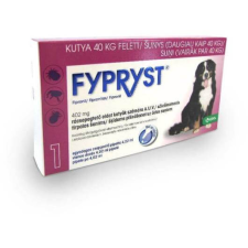  FYPRYST Spot On XL 40kg Feletti Kutyáknak 4.02ml – 10 db élősködő elleni készítmény kutyáknak